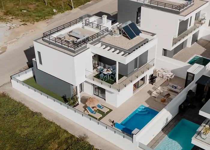 וילה Silver Coast Sunset View-10 Minutos Do Baleal E Campos De Golfe אנטוגויה דה באלייה