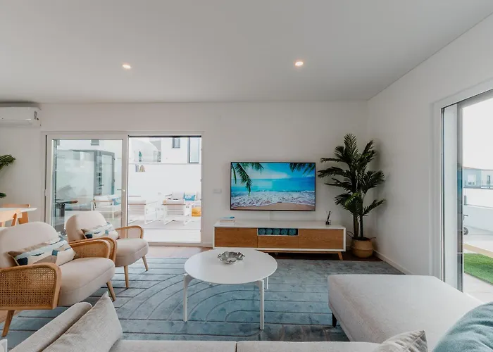 Silver Coast Sunset View-10 Minutos Do Baleal E Campos De Golfe Atouguia Da Baleia